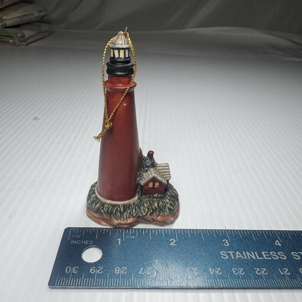 1998 Cosmos POUNCE INLET, FL Lighthouse Christmas Ornament 3-1/2"